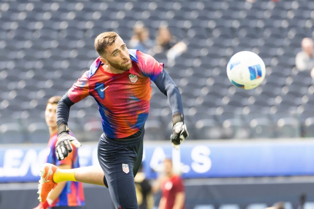 USMNT goalkeeper Matt Turner