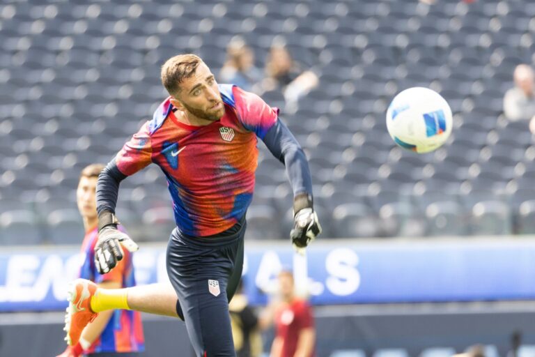 USMNT goalkeeper Matt Turner