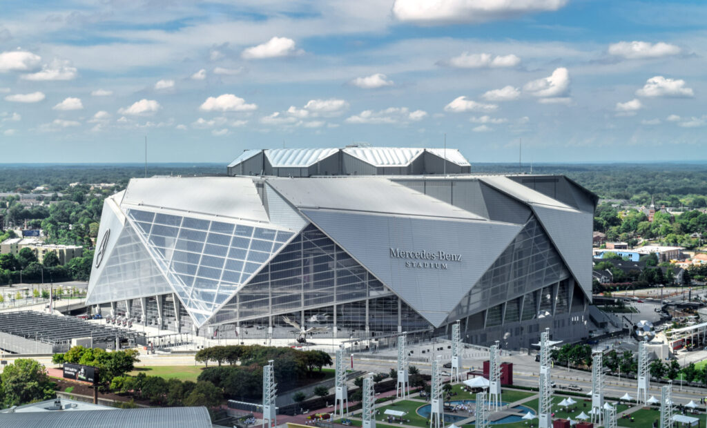 Mercedes-Benz Stadium in Atlanta