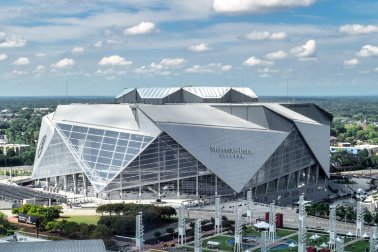 Mercedes-Benz Stadium in Atlanta