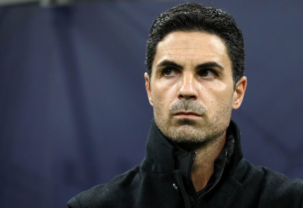 Arsenal head coach Mikel Arteta