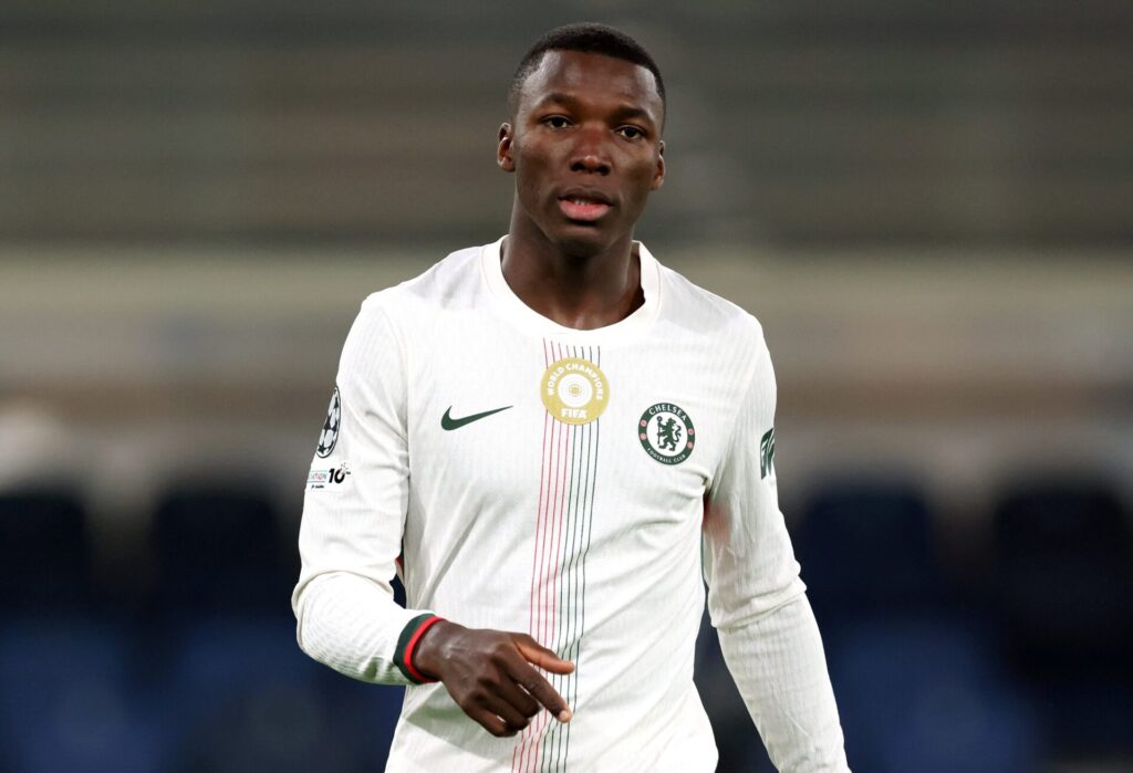 Chelsea midfielder Moises Caicedo