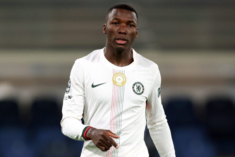 Chelsea midfielder Moises Caicedo