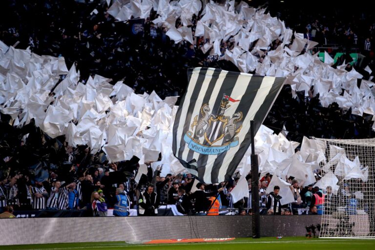 Newcastle United supporters at St. James' Park