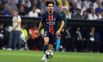 PSG midfielder Vitinha is happy at the club