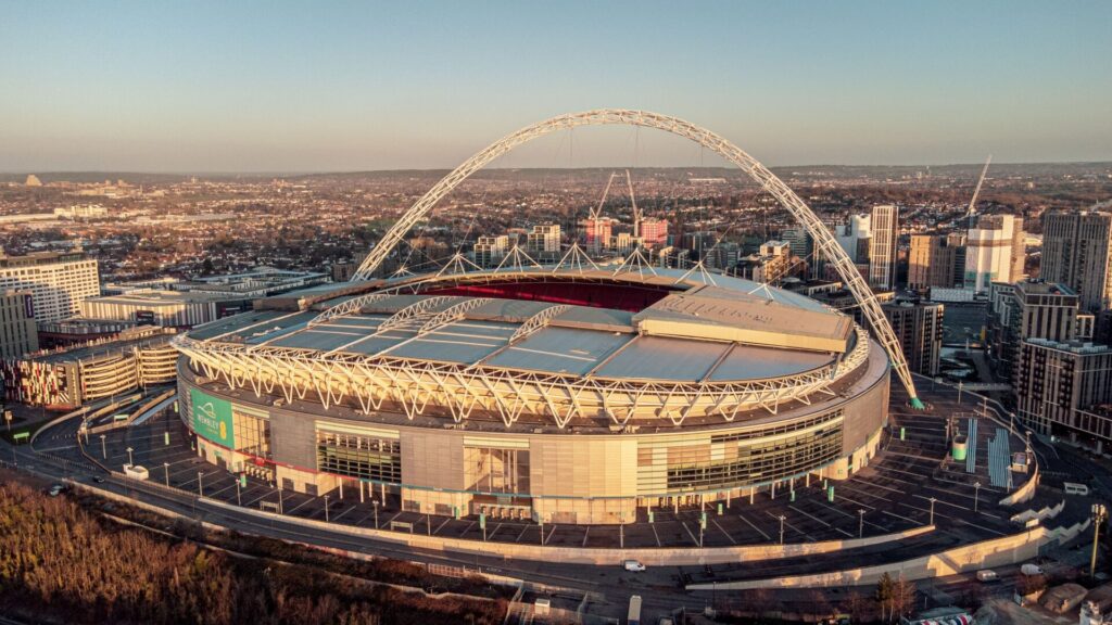 Wembley Stadium is the venue for the Arsenal vs Manchester City Carabao Cup final