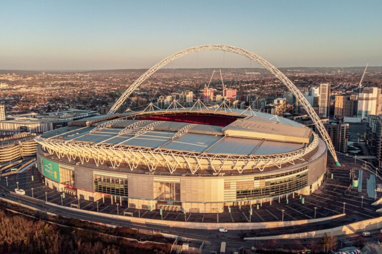 Wembley Stadium is the venue for the Arsenal vs Manchester City Carabao Cup final