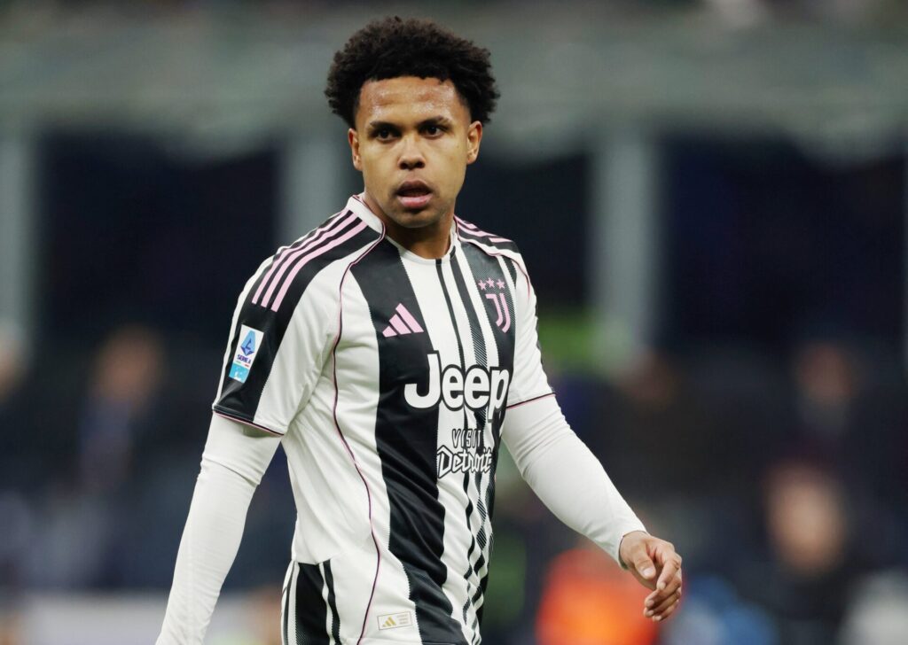 Juventus midfielder Weston McKennie