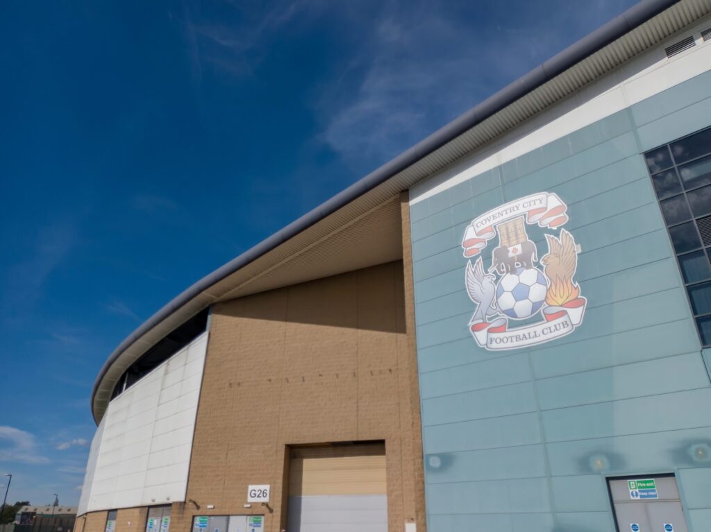 The CBS Arena is home to Coventry City Football Club in the West Midlands, UK, where Haji Wright plays his football