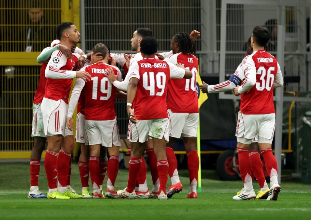 Mikel Arteta's Arsenal have been flying in the Champions League this season