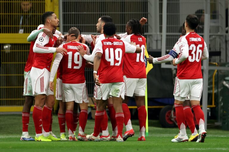 Mikel Arteta's Arsenal have been flying in the Champions League this season