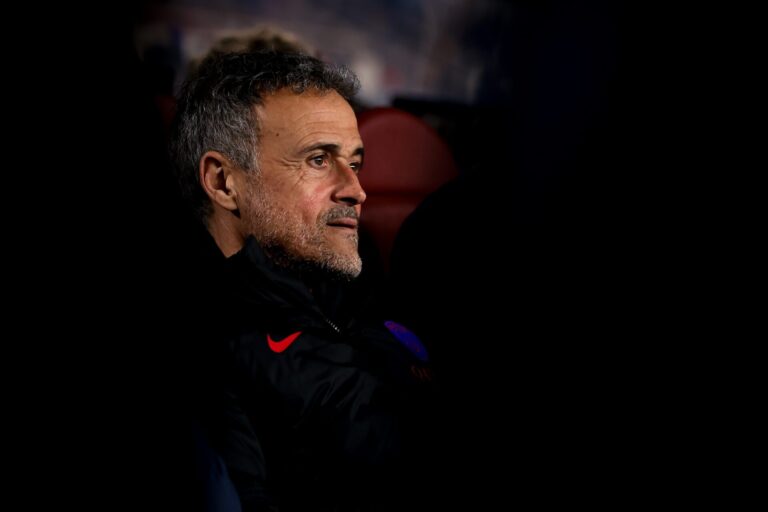 PSG coach Luis Enrique