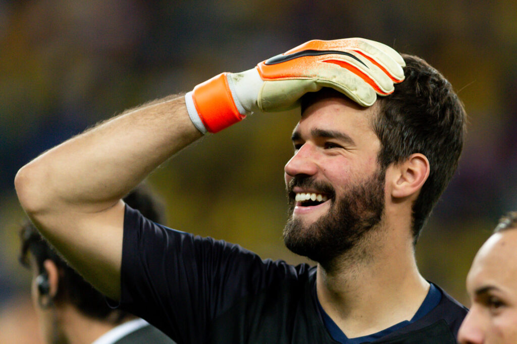 Liverpool goalkeeper Alisson Becker