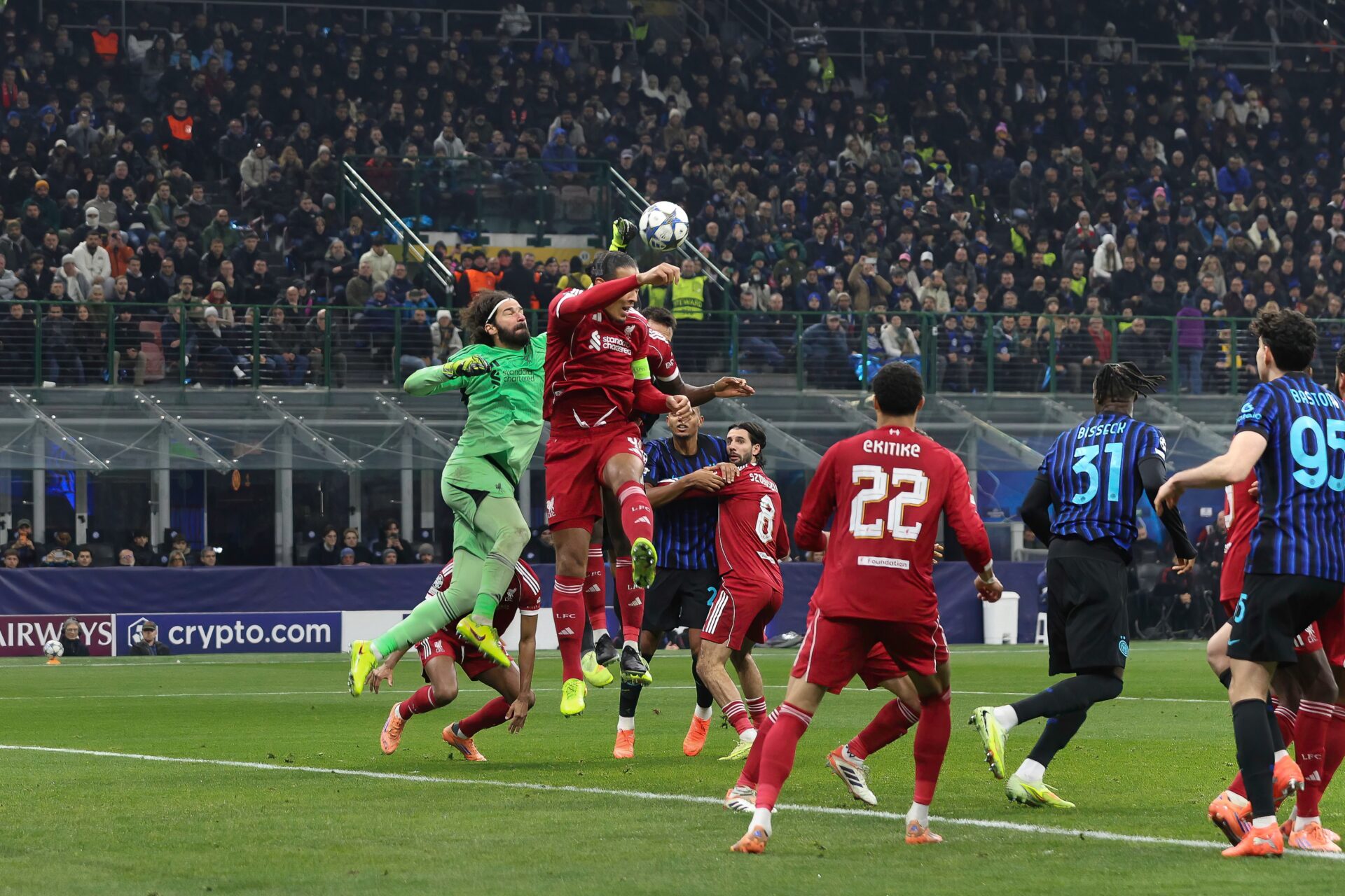 Liverpool goalkeeper Alisson 
