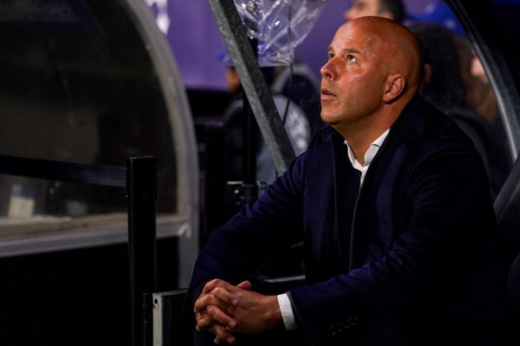 Liverpool head coach Arne Slot