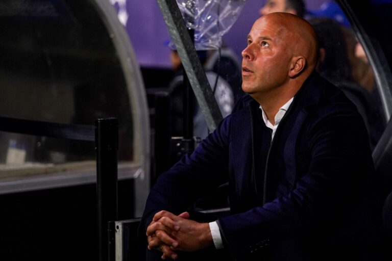 Liverpool head coach Arne Slot