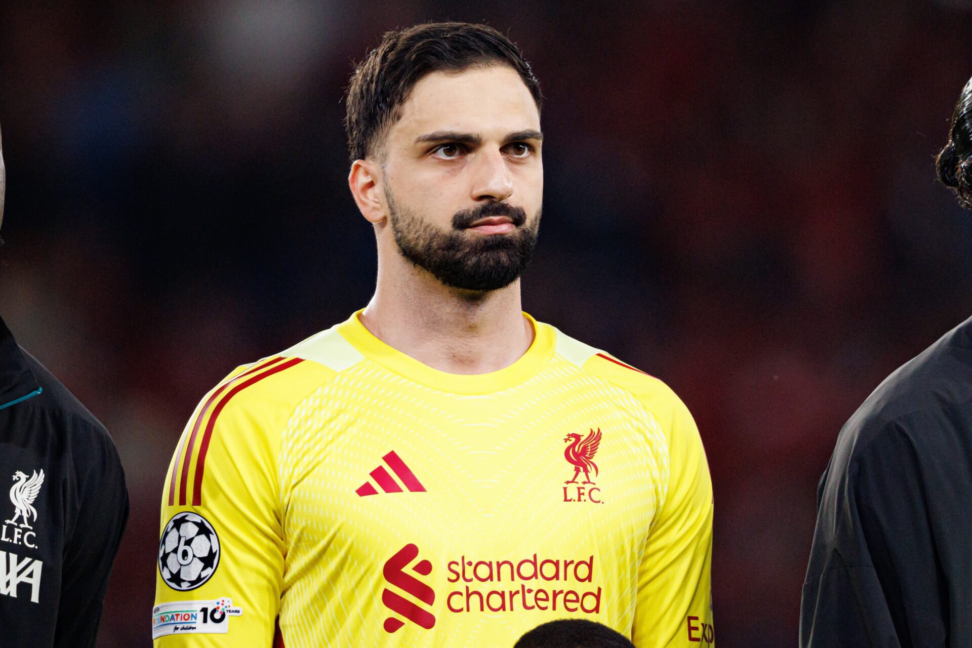 Liverpool goalkeeper Giorgi Mamardashvili