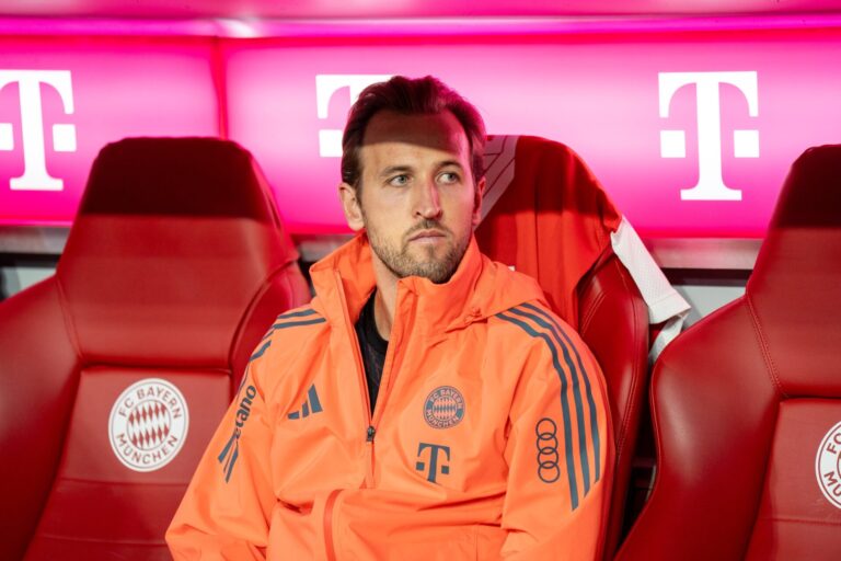 Bayern Munich striker Harry Kane injured