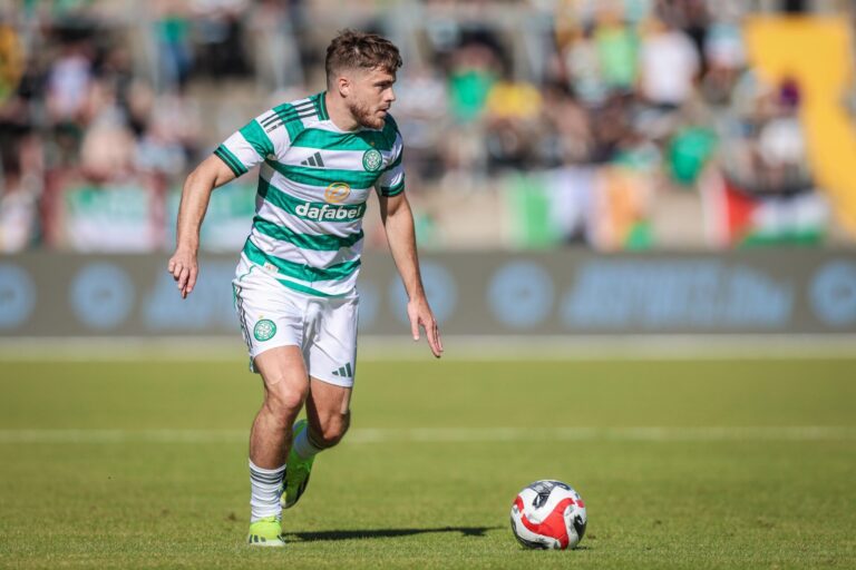 Celtic midfielder James Forrest