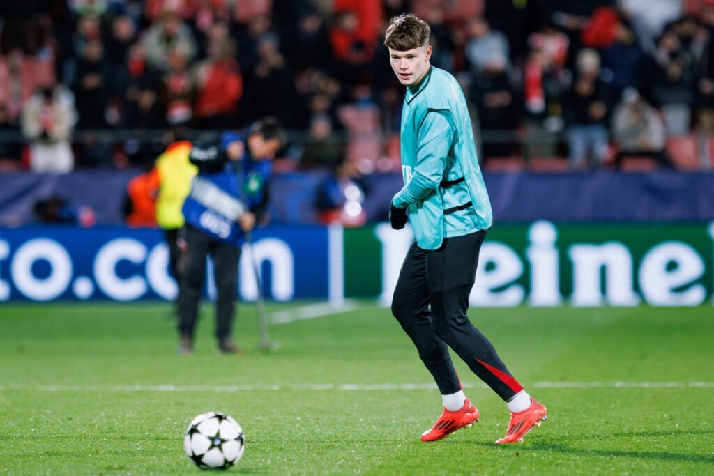 Liverpool youngster James McConnell