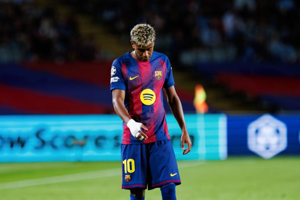 Lamine Yamal injured for FC Barcelona