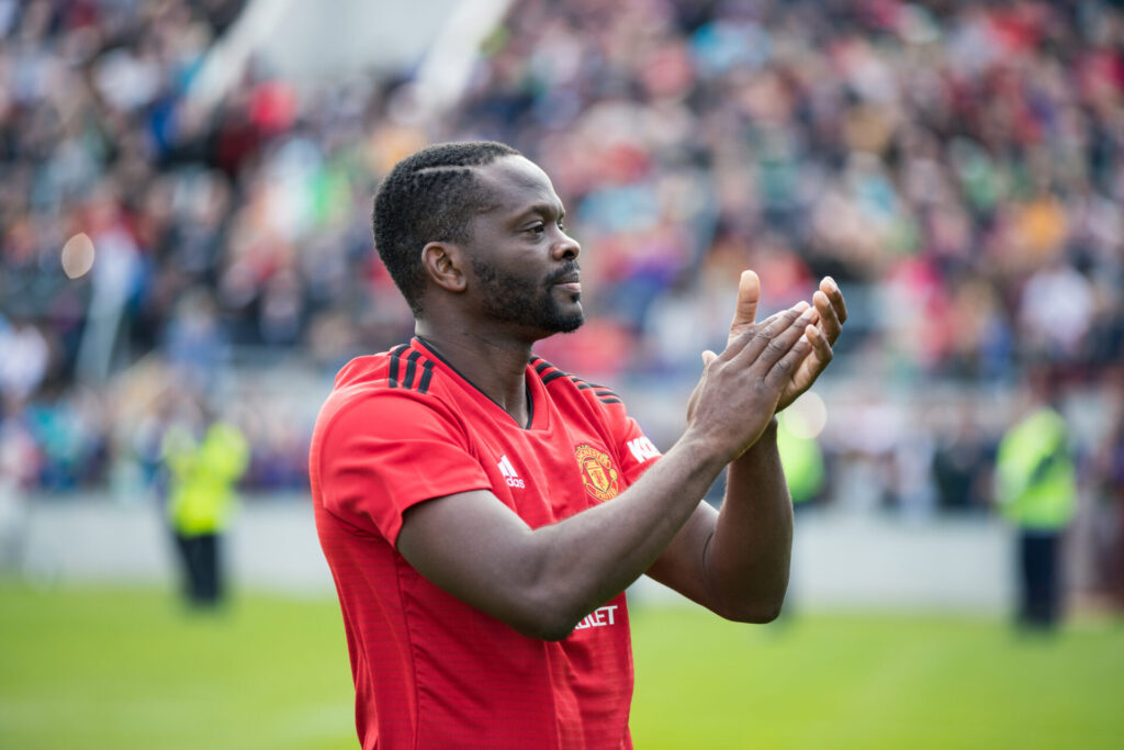 Former Manchester United striker Louis Saha