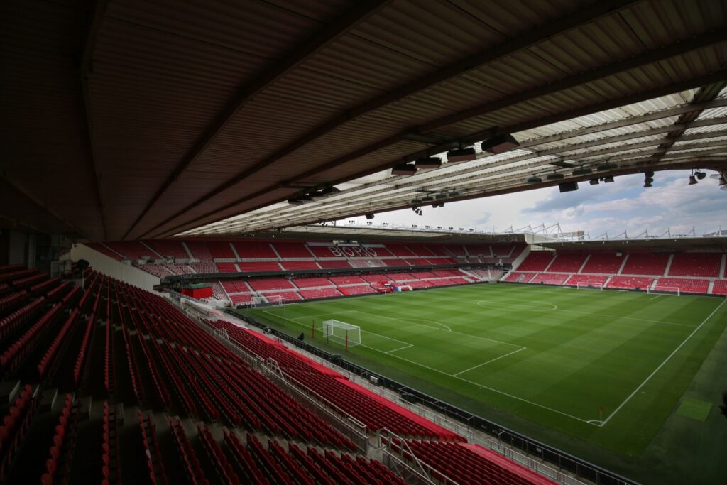 Riverside Stadium is a football stadium in Middlesbrough