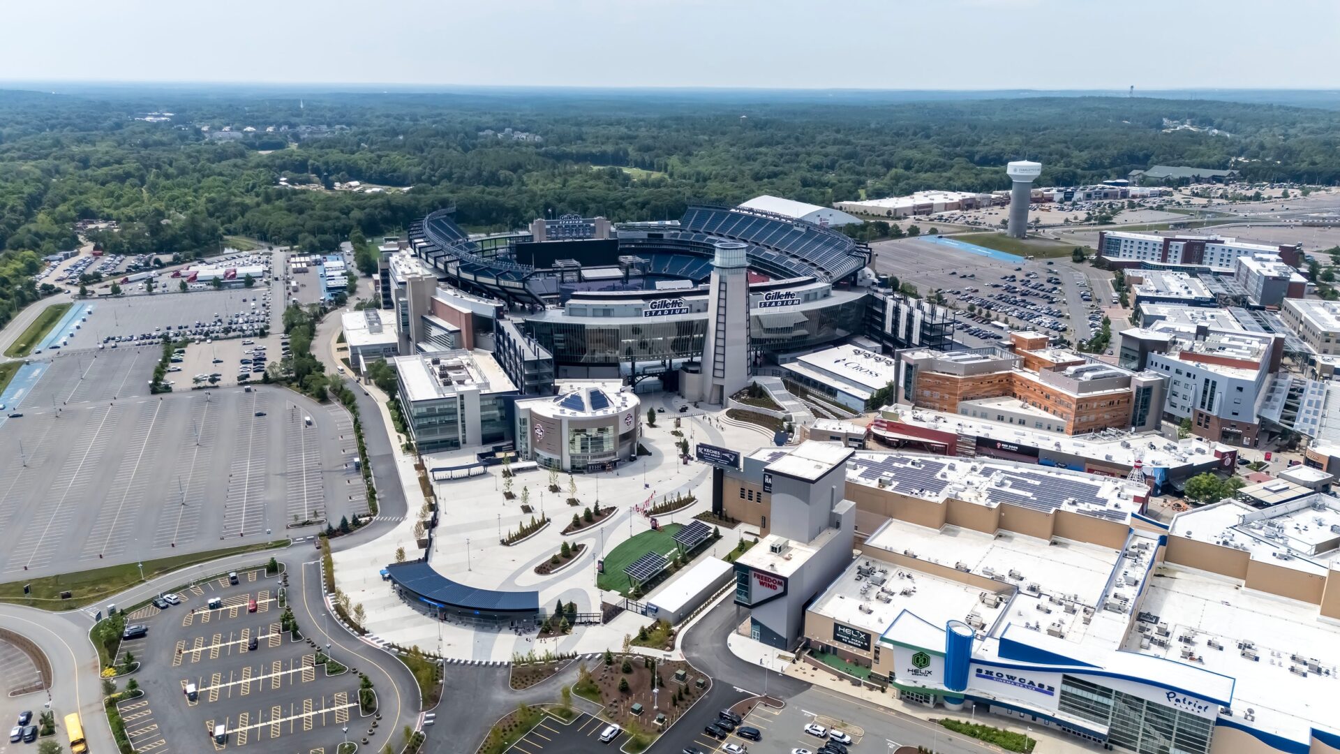 Gillette Stadium in Foxborough, Massachusetts
