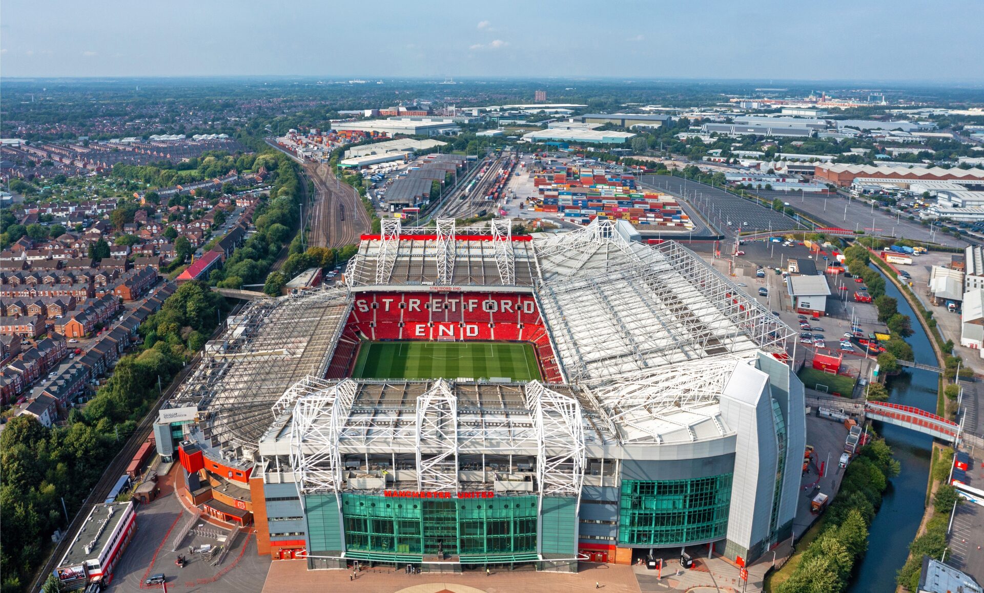 Manchester United's Old Trafford stadium