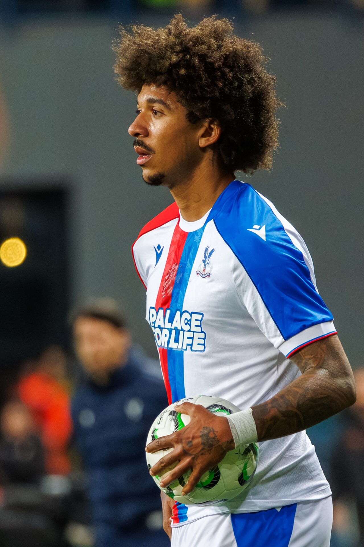Chris Richards playing for Crystal Palace