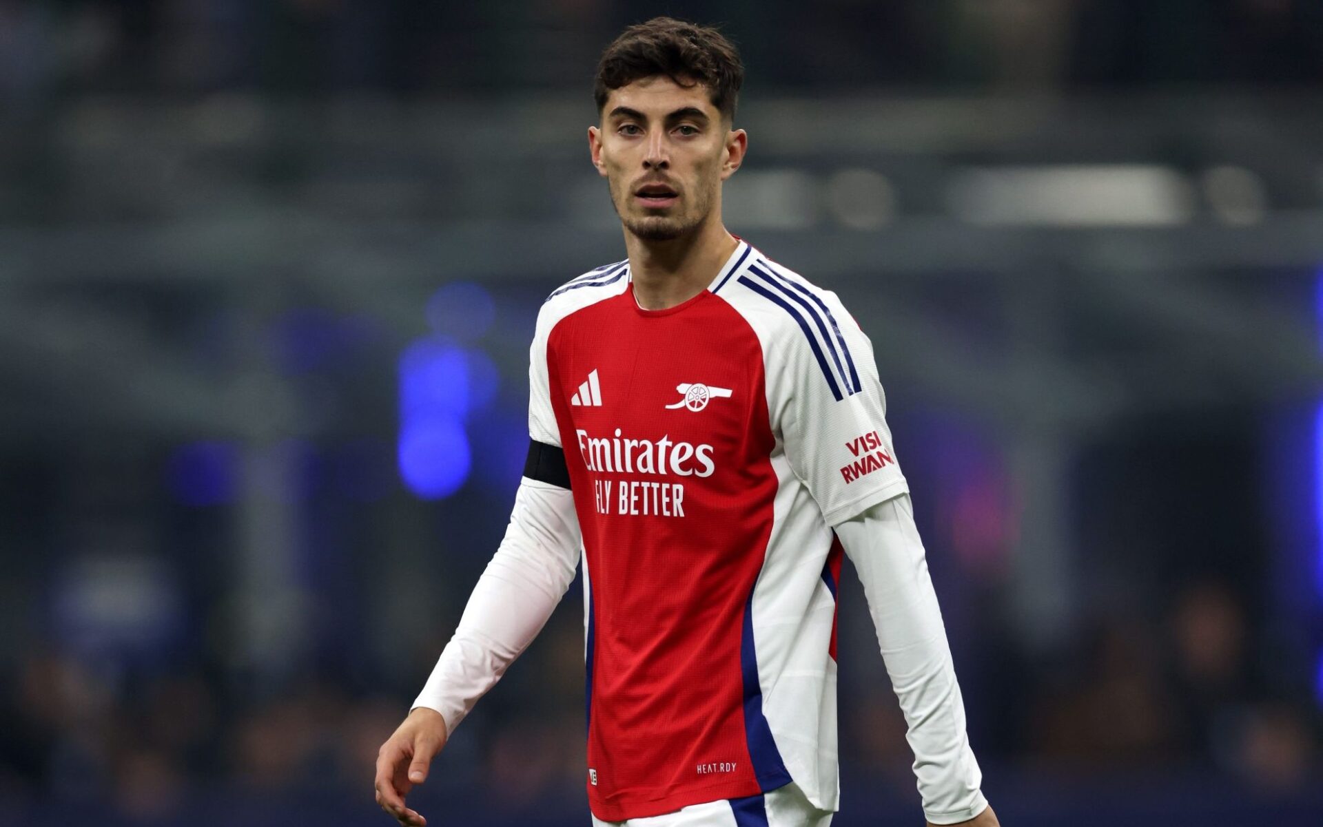 Kai Havertz playing for Arsenal
